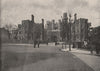Holloway Gaol. London 1896 old antique vintage print picture