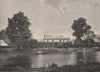 Eel Pie Island. London 1896 old antique vintage print picture