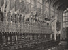 St. George's Chapel, Windsor. The Choir. Berkshire. Churches 1896 old print