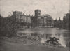 The Foreign and India offices, from St. James's Park. London 1896 old print