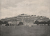 Hampton Court Palace. General View. London. Historic Houses 1896 old print