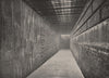 Newgate Prison. The Graveyard, towards the door to the Old Bailey. London 1896