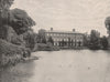 The Museum, Kew Gardens, from The Palm House. London 1896 old antique print