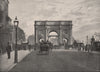 The Marble Arch. London 1896 old antique vintage print picture