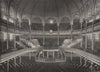 The Metropolitan Tabernacle . London. Churches 1896 old antique print picture