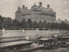 New Scotland Yard. London 1896 old antique vintage print picture