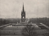 The Albert Memorial. London 1896 old antique vintage print picture