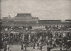 Derby Day at Epsom. Surrey. Racing 1896 old antique vintage print picture