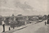 Richmond Lock and Footbridge. London 1896 old antique vintage print picture