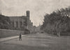 Lincoln's Inn Fields. London. Law 1896 old antique vintage print picture