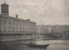 St. Katharine's Dock. London. Ships 1896 old antique vintage print picture