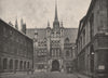 The Guildhall. London 1896 old antique vintage print picture