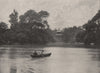 In Victoria Park. London 1896 old antique vintage print picture