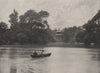 In Victoria Park. London 1896 old antique vintage print picture