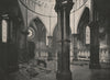 The Temple Church. The Rotunda. London 1896 old antique vintage print picture