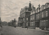 Sir John Millais's House. London 1896 old antique vintage print picture