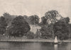 Buccleuch House, Richmond. London 1896 old antique vintage print picture