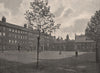 Gray's Inn Square. London. Law 1896 old antique vintage print picture