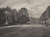 Russell Square. London 1896 old antique vintage print picture