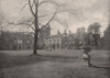 Strawberry Hill, Twickenham. London. Historic Houses 1896 old antique print