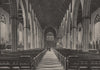 St. George's Cathedral. London. Churches 1896 old antique print picture