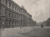 Whitehall, with the home office. London 1896 old antique vintage print picture