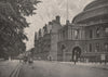 Albert Mansions. London 1896 old antique vintage print picture
