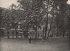 The Quadrangle, St. Bartholomew's Hospital. London. Medical 1896 old print