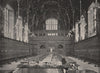 Middle Temple Hall. London. Law 1896 old antique vintage print picture