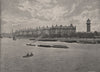 St. Thomas's Hospital. London. Medical 1896 old antique vintage print picture