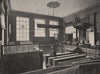 Interior of The Central Criminal Court. London 1896 old antique print picture