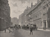 Victoria Street, Westminster, with the Army and Navy Stores. London 1896 print