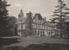Bromley Palace. London 1896 old antique vintage print picture