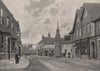 Waltham Cross. Hertfordshire 1896 old antique vintage print picture