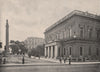 The Athenaeum Club. London 1896 old antique vintage print picture