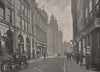 The new public record office, Chancery Lane. London 1896 old antique print