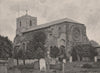 Waltham Abbey. Essex. Churches 1896 old antique vintage print picture