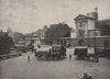 St. Bartholomew's Hospital. The west entrance. London. Medical 1896 old print