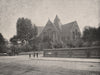 Lyndhurst Road Chapel. London. Churches 1896 old antique vintage print picture