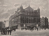 The Palace Theatre. London 1896 old antique vintage print picture