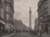 The Monument. London 1896 old antique vintage print picture