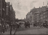 Holborn Viaduct, from Farringdon Street. London 1896 old antique print picture