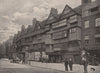 Old Houses at Holborn Bars. London 1896 antique vintage print picture