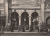 Burlington Arcade, Piccadilly. London 1896 old antique vintage print picture