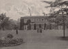 Fulham Palace. London. Historic Houses 1896 old antique vintage print picture
