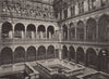 Central Court of The India Office. London 1896 old antique print picture