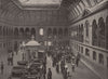 A Sale at Tattersall's. London. Auctions 1896 old antique print picture