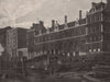 Billingsgate Market. London. Markets 1896 old antique vintage print picture