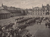 Drawing room Parade at Albany Barracks. London. Militaria 1896 old print