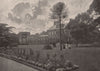 Orleans House, Twickenham. London. Historic Houses 1896 old antique print